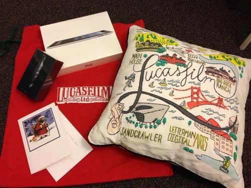 ジョージ・ルーカスのプレゼント01