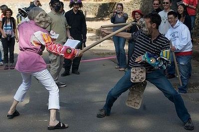 ダンボールの芯ファイト12