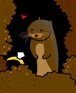 指輪をホリネズミの穴に落した02