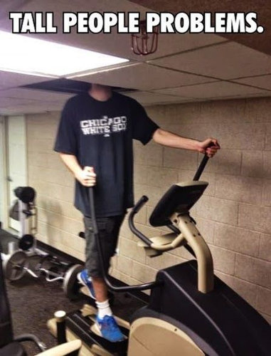 背が高いと困ること14