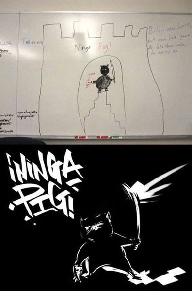 子供の絵をリアルに08