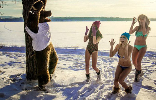 ロシア人と冬09