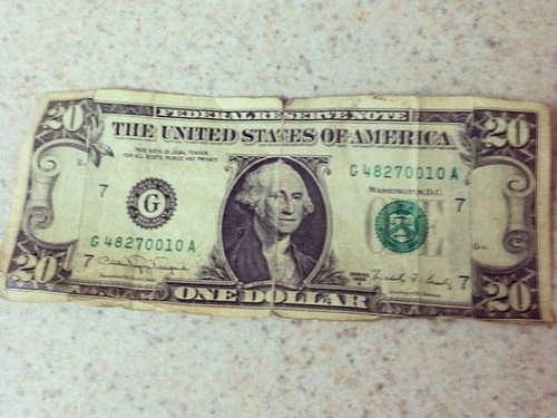 アメリカでの安易な偽札01