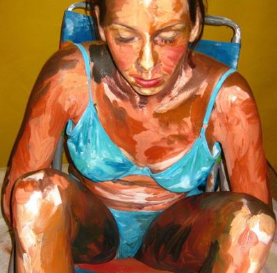 絵のようなボディペインティング11