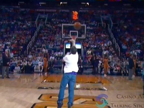 バスケでハーフコートゴール01