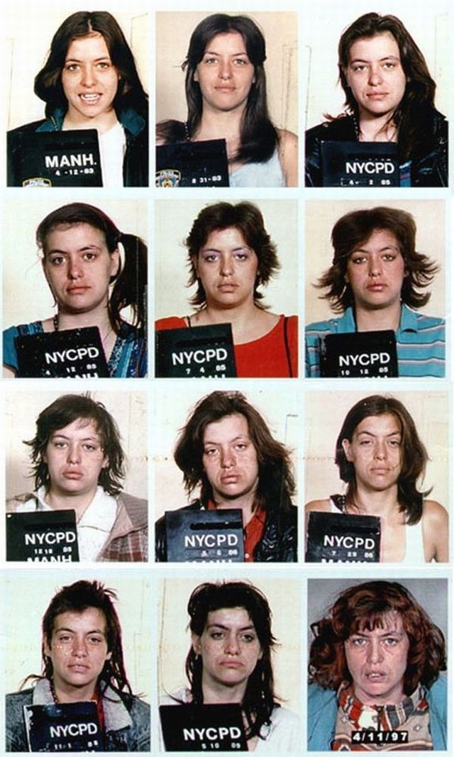 たった数年で別人に変貌 麻薬の恐ろしさを見せつけられる写真 らばq