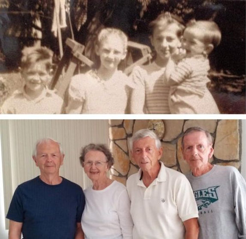 10今昔の写真、あの日と今