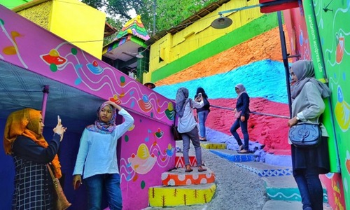 インドネシアのスラム08