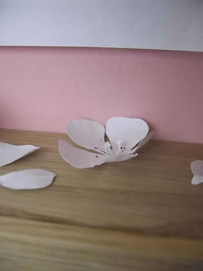 美しく繊細なペーパーアートの世界-桜2