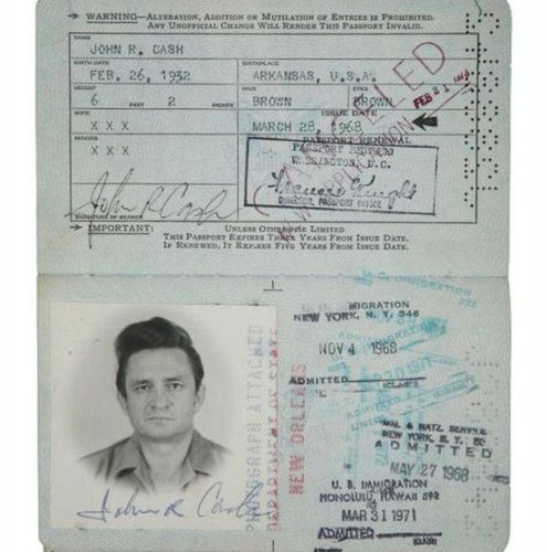 歴史上の有名人のパスポート15