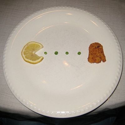 レモンとから揚げでパックマン