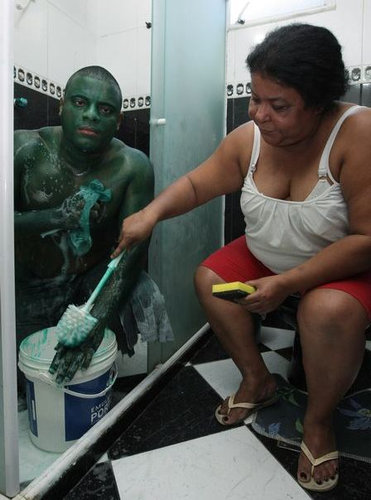 ハルクのコスプレで失敗02