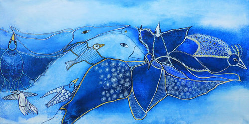 パーキンソン病の母が描いた絵04