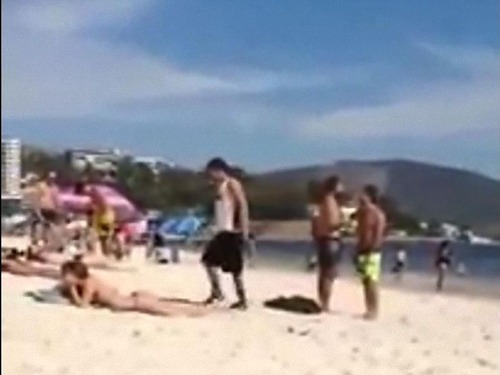 ビーチでナンパテクニック01