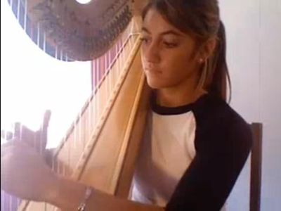 ハープで天国への階段