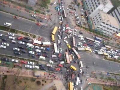 中国の交通渋滞