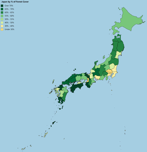 ヨーロッパはどれくらい森に覆われているのか03
