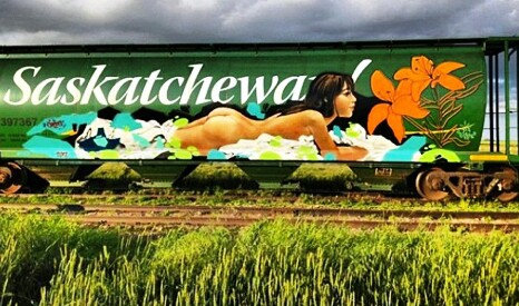 電車で見た最高の落書き01