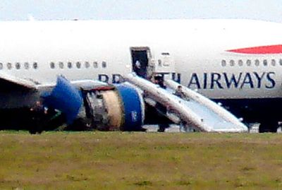 ヒースロー空港で緊急着陸04