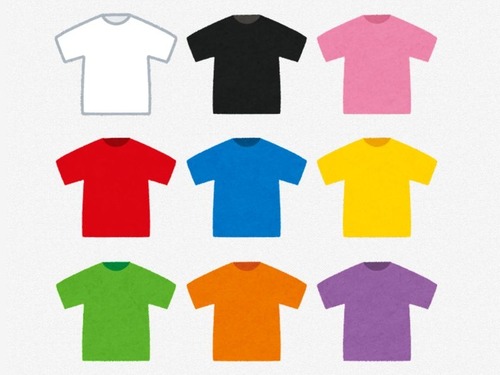どの色が熱を吸収するシャツなのか