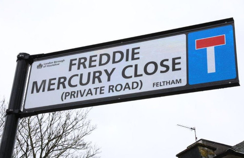 ロンドン近郊に「フレディ・マーキュリー通り」 02