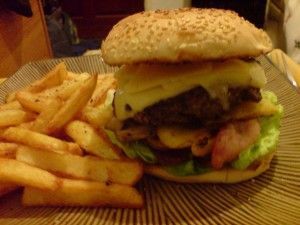 ハンバーガーの量02