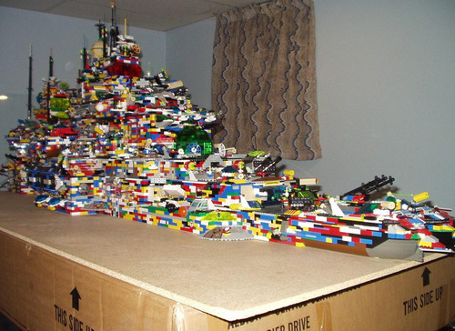 荷造り前にレゴセットを撮影04