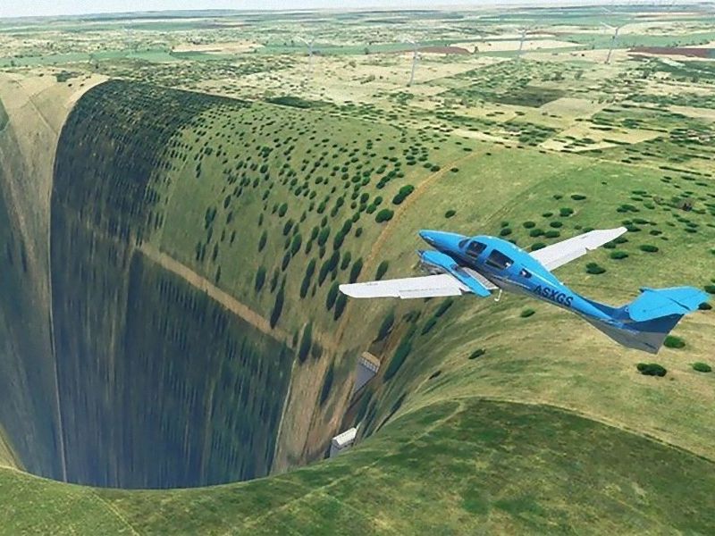 リアルなはずの Msフライトシミュレーター の地表に巨大な穴が出現 ゲーマーざわつく らばq リアルなはずの Msフライトシミュレーター の地表に巨大な穴が出現 ゲーマーざわつく らばq