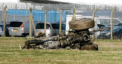 ヒースロー空港で緊急着陸03