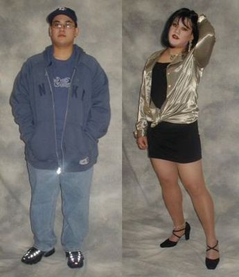 一般の男性を女装させると12