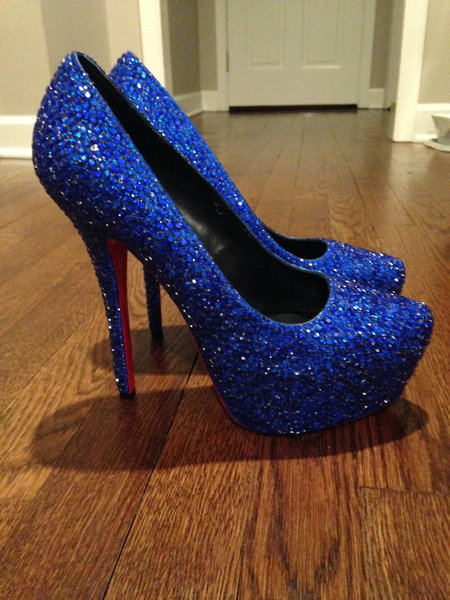 妹のために手作りのシューズ10