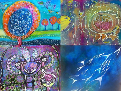 パーキンソン病の母が描いた絵00