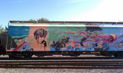 電車で見た最高の落書き04