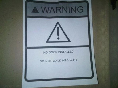 疑問を感じる標識11