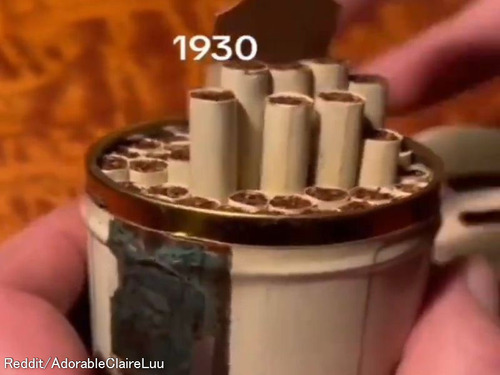 1930年フランス製のタバコは缶詰タイプだった…貴重な開封の儀