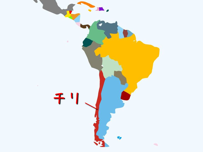 「南米チリって、こんなに長い国なの?」ヨーロッパ大陸に移動させた地図:らばQ
