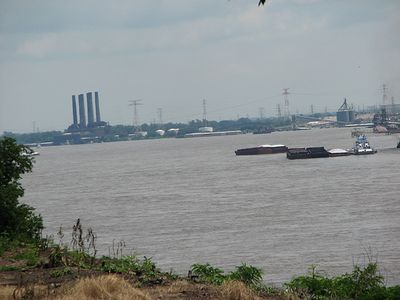 凍りついたミシシッピ川00