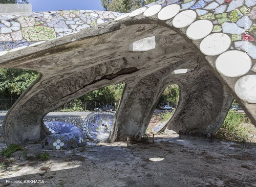 ソ連のバス停05