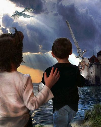 白血病の子供にフォトショップ37