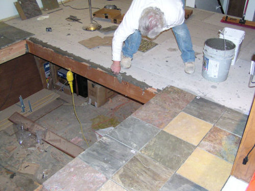 リビングにお風呂作った10