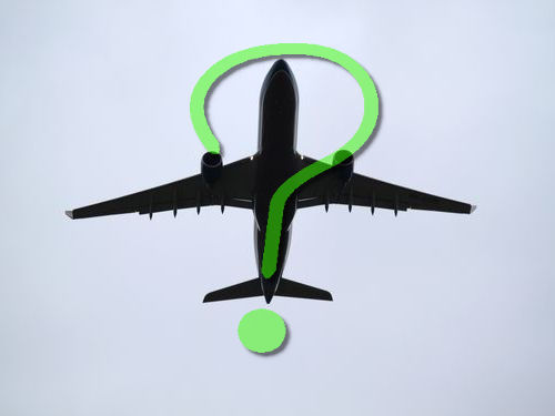 飛行機の窓にボルト00