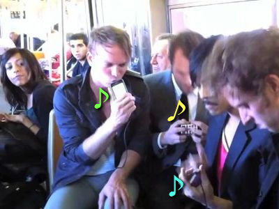 iPhoneで車内演奏