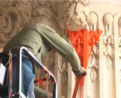 トリックアートの作り方10