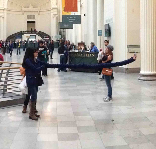 博物館でパノラマ撮影02