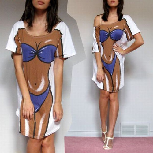 ビキニTシャツ10