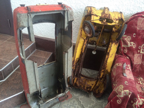 ソ連時代の子ども用のペダル車をレストア03