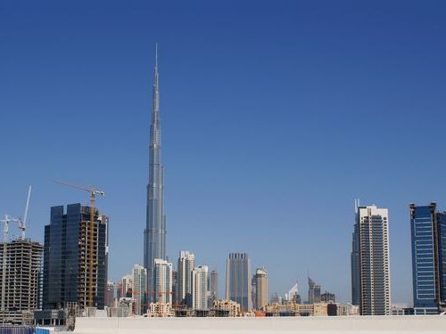 上空から見たドバイ00