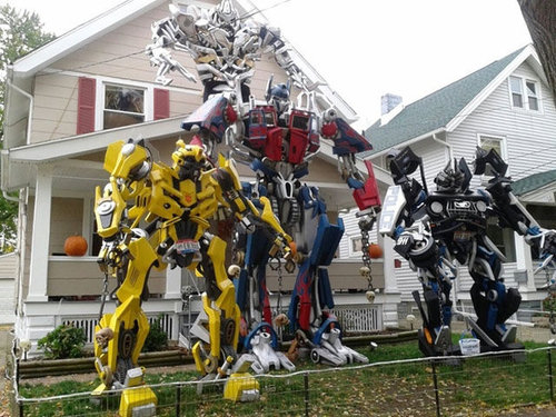 ハロウィンの手作りデコレーション04