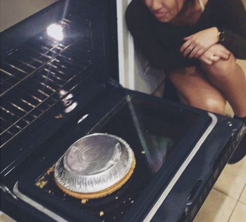 自作のクリスマス・スイーツの失敗例08