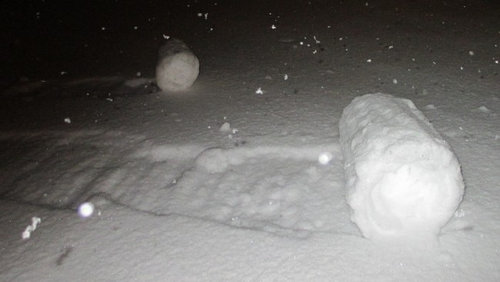 ノルウェーの雪だるま01